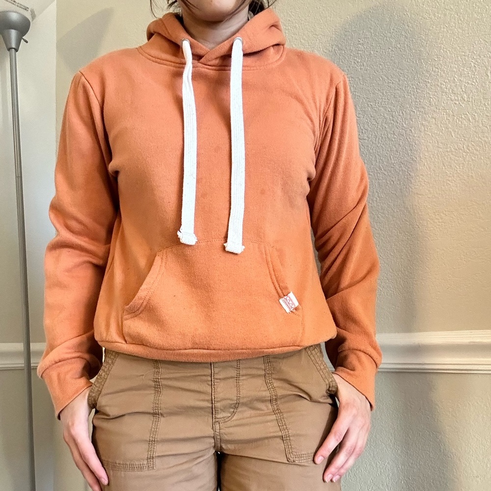 Orange reflex hoodie